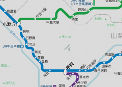 JR中央本線の駅ナンバリングが初狩駅〜小淵沢駅間に拡大