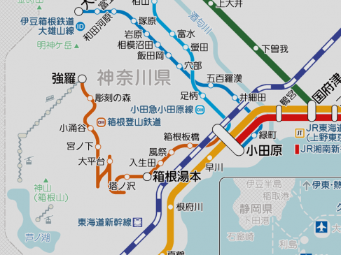 箱根登山電車の箱根湯本〜強羅間が運転再開