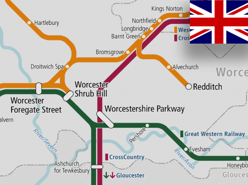 ナショナル・レールの新駅「ウスターシャー・パークウェイ駅」が営業開始