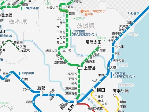 JR水郡線が2021年3月までに全線運転再開