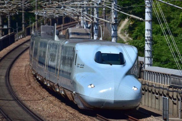 山陽・九州新幹線直通列車に使用されるN700系車両
