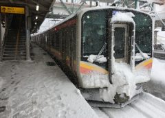 JR東日本の信越・東北エリアでは大雪のため運転見合わせ路線あり(イメージ)