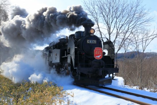 JR北海道「SL冬の湿原号」釧網本線で23日から運転 車窓には白銀の釧路湿原