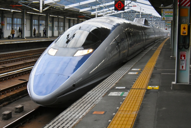 山陽新幹線「こだま」に使用されるJR西日本500系