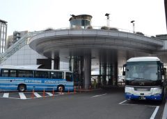 仙台駅東口のJR高速バスのりば(写真: Katsumi)