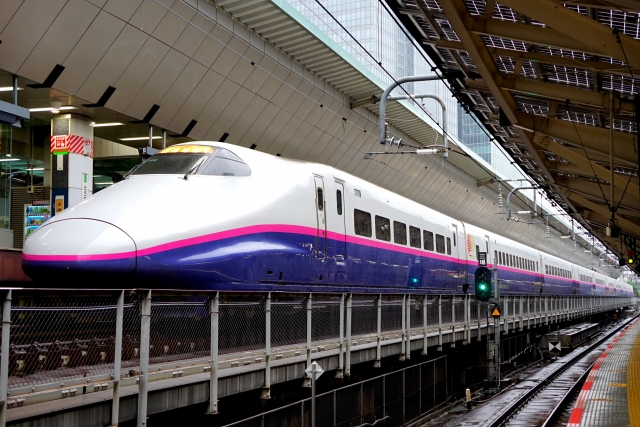 東北新幹線東京駅に停車中のJR東日本E2系(写真AC/りっくん_)