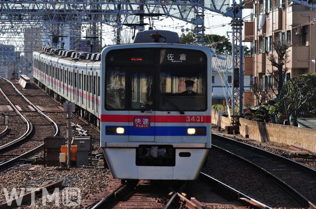 京成3400形電車(ちゃんこちゃんこ/写真AC)