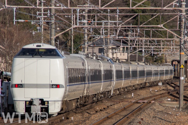 北陸線特急「サンダーバード」で使用されるJR西日本683系電車(M.T.photos/写真AC)