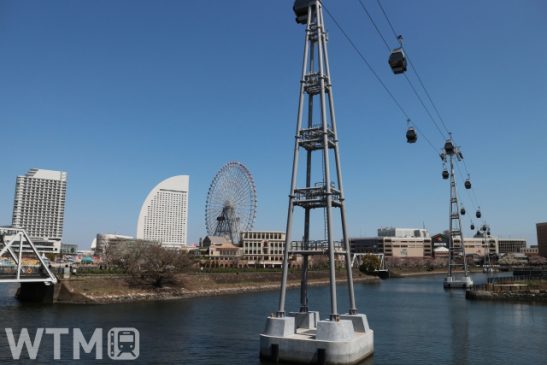 横浜みなとみらいのロープウェイ22日開業 片道5分1,000円「YOKOHAMA AIR CABIN」
