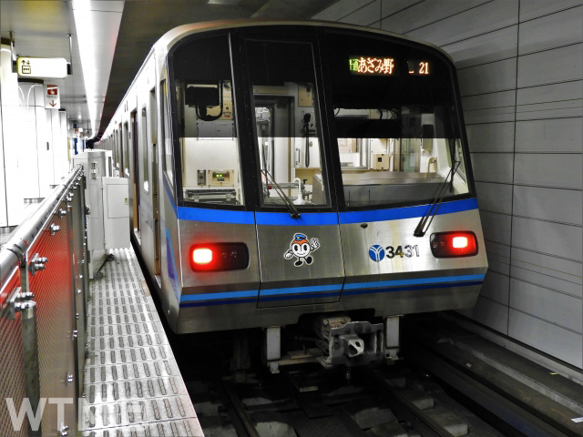 横浜市営地下鉄3000R形電車(ジュンP/写真AC)