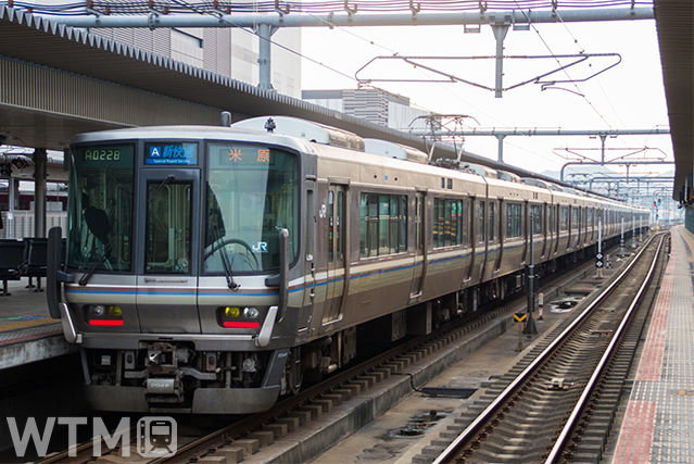新快速に使用されるJR西日本223系電車(M.T.photos/写真AC)