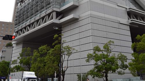 自衛隊による大阪大規模接種センターとなる大阪府立国際会議場(グランキューブ大阪)(Katsumi/TOKYO STUDIO)