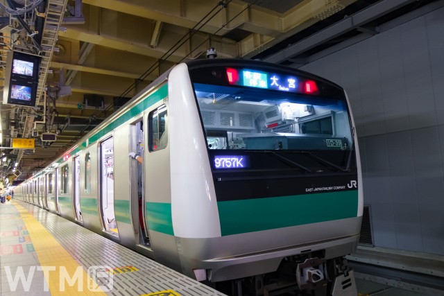 埼京線を運行するJR東日本E233系7000番台電車(源五郎/写真AC)