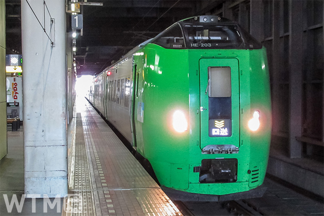 特急「カムイ」などで運行しているJR北海道789系電車(nozomi500/写真AC)