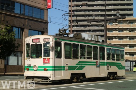 熊本市電 スマホ画面見せるだけ「モバイル定期券」 10月開始 nimoca定期券も並行発売
