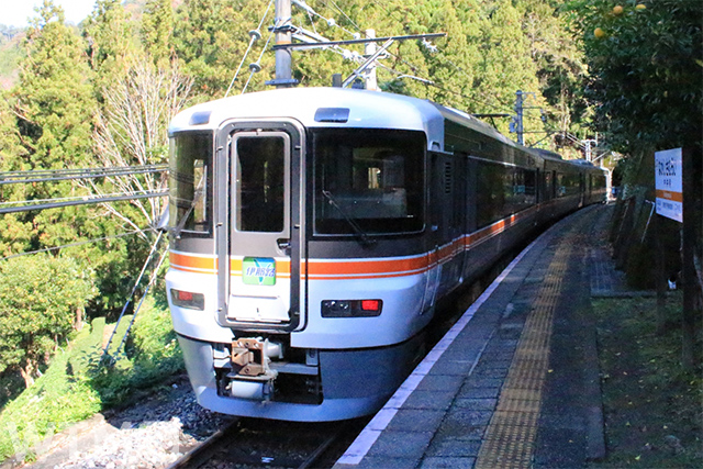 「飯田線秘境駅号」に使用されるJR東海373系電車(たまくじら/写真AC)