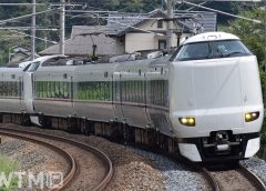 特急「きのさき」「こうのとり」などで運行しているJR西日本287系電車(ふじやん⭐︎/写真AC)
