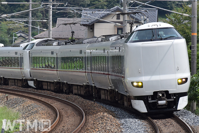特急「きのさき」「こうのとり」などで運行しているJR西日本287系電車(ふじやん⭐︎/写真AC)