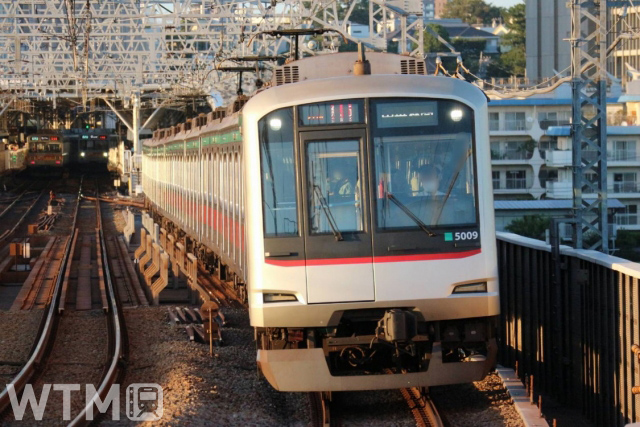田園都市線で運行している東急5000系電車(とっぽ・ハエ28ニッパ【鉄道部】/写真AC)