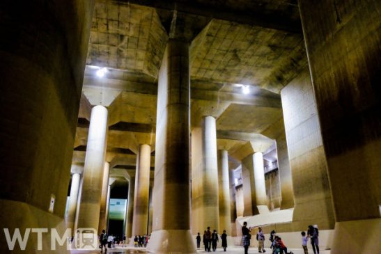 世界に誇る首都圏「防災地下神殿」へ無料巡回バス 朝日自動車 春日部駅から道の駅経由