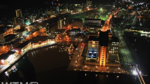 門司港レトロ展望室から眺める夜景(rupann7777777/写真AC)