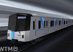 市営地下鉄ブルーラインに導入される横浜市交通局4000形電車のエクステリアイメージ(横浜市提供)