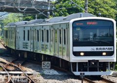 JR東日本209系2200番台電車「B.B.BASE」編成(たぬてつ/写真AC)