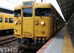 山陽本線下関駅に停車中のJR西日本115系電車(JAPAN NAVY/写真AC)