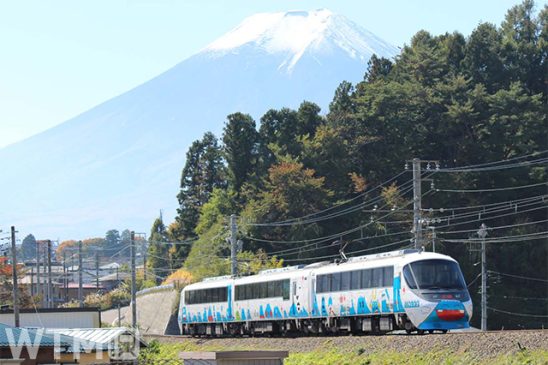 運休中の「フジサン特急」復活 富士急行線ダイヤ改正 終電時刻はコロナ前まで繰り下げ