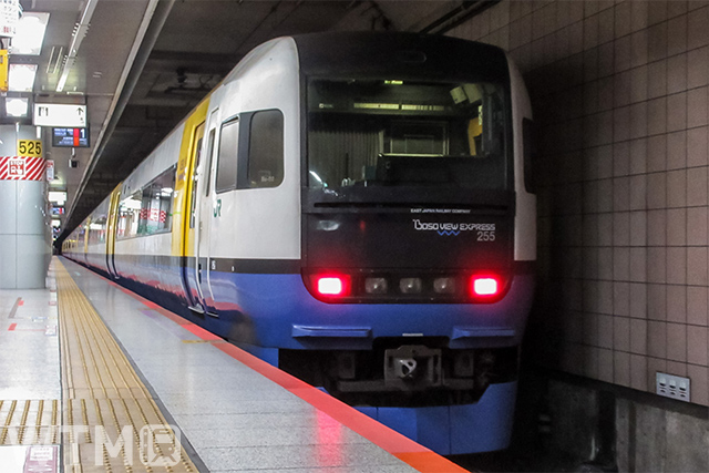 特急「しおさい」「わかしお」などで運行しているJR東日本255系電車(nozomi500/写真AC)