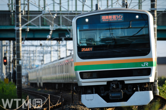 湘南新宿ラインなどで運行しているJR東日本E231系電車(まさきM/写真AC)