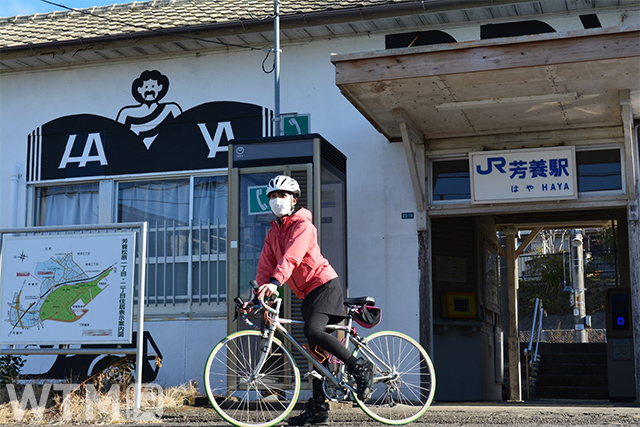 きのくに線「サイクルトレイン」を利用して駅から出たらすぐにサイクリング(画像提供: JR西日本)
