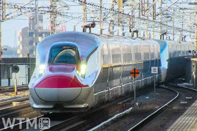 東北・秋田新幹線E6系とE5系の併結運転(nozomi500/写真AC)