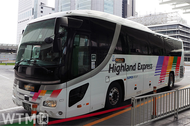 アルピコ交通の高速バス車両(Katsumi/TOKYO STUDIO)