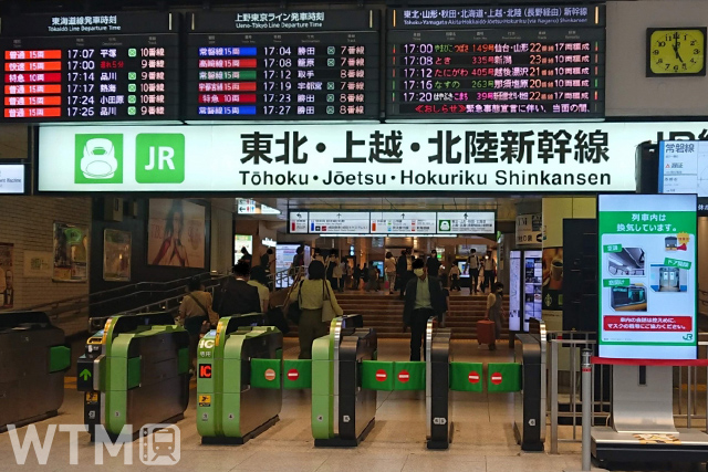 JR東日本東京駅の改札口(ど素人/写真AC)