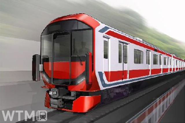 近鉄が2024年秋に導入を予定している新型一般車両の外観イメージ(画像提供: 近畿日本鉄道)