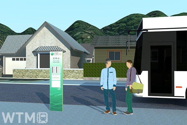 「BRTひこぼしライン」の駅イメージ(画像提供: JR九州)