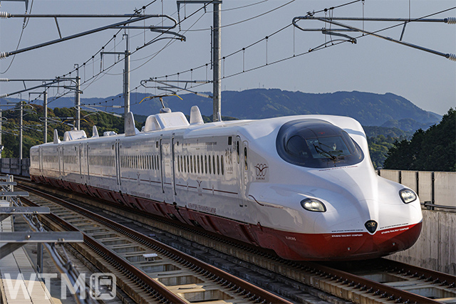 西九州新幹線「かもめ」として運行するJR九州N700S(画像提供: JR九州)