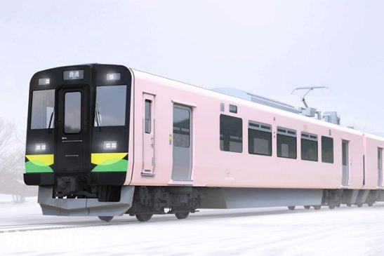 室蘭線に「さくらいろ」新型電車737系 来春登場 床面低くバリアフリー化 ワンマン対応