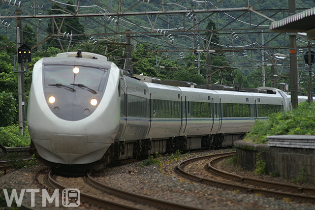 特急「サンダーバード」「しらさぎ」で運行しているJR西日本681系電車(なお0808/写真AC)
