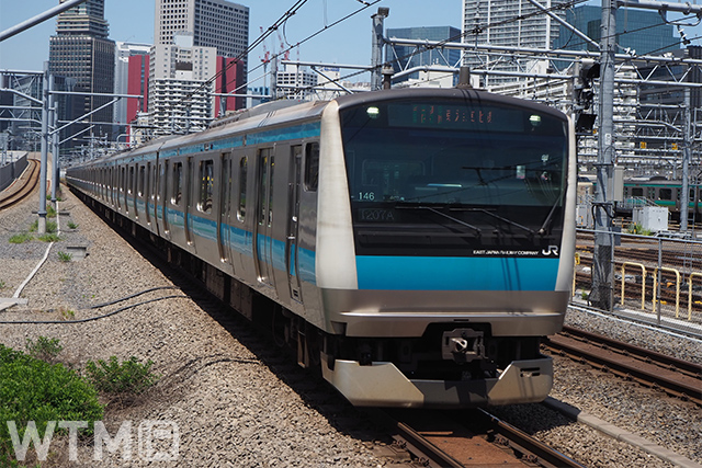 京浜東北・根岸線で運行しているJR東日本233系電車(Katsumi/TOKYO STUDIO)