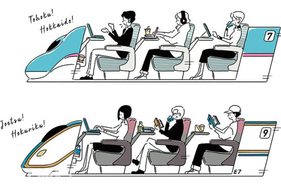“新幹線オフィス車両”改め「TRAIN DESK」に 勉強・読書にも 号車変更ですべて指定席化