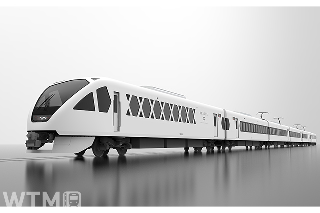 特急スペーシア Xで2023年7月15日に運行を開始する東武N100系電車(画像提供:東武鉄道)