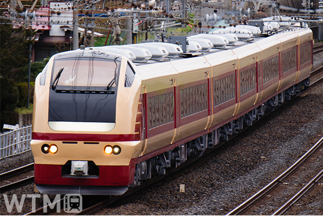 常磐エリアを中心に臨時列車として主に運行しているJR東日本E653系電車(まさきM/写真AC)