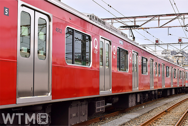 東横線で運行している東急5050系電車の一部編成で4・5号車に組み込まれた「Q SEAT」(画像提供:東急)