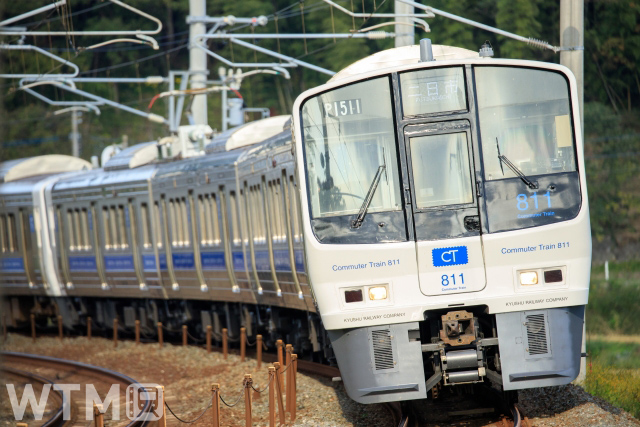 鹿児島本線などで運行しているJR九州811系電車(ninochan555/写真AC)