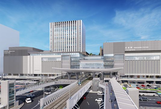 日本初! 路面電車が駅ビルに直接乗り入れ 広島「駅前大橋ルート」開業日が決定 来春には都心循環線も