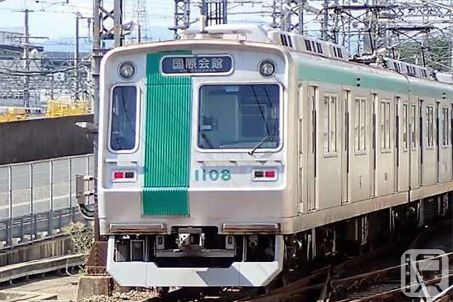 2025年9月で営業運転を終了する京都市交通局10系電車1・2次車両(京都市交通局提供)
