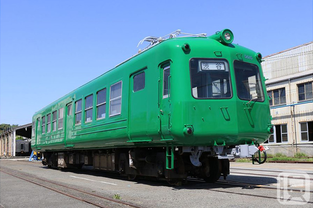 総合車両製作所が復元保存に取り組んでいる東急5000系(初代)電車(総合車両製作所提供)