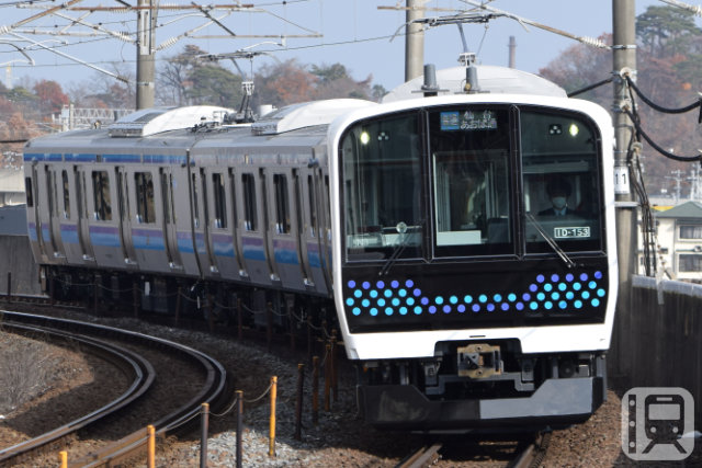 仙石線で運行しているJR東日本E131系電車(Katsumi Yokoyama)